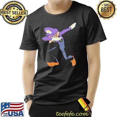 WaluigI dabbing shirt