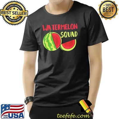 Watermelon squad tropical fruits classic shirt