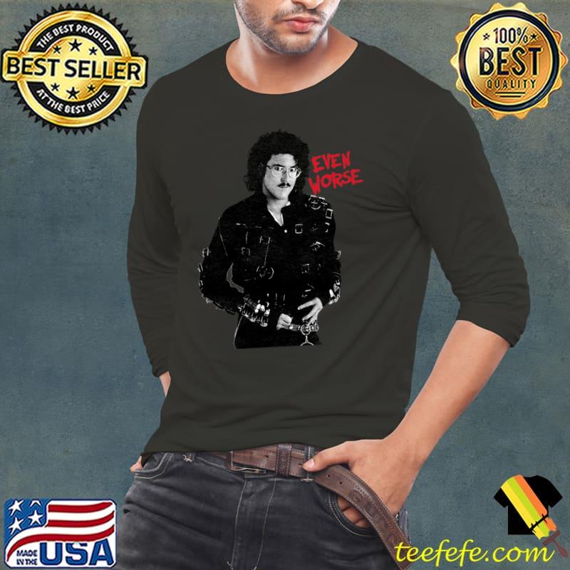 Weird Al Yankovic Even Worse Classic T-Shirt Long Sleeve Tee Weird Al Yankovic Even Worse Classic T-Shirt Long Sleeve Tee