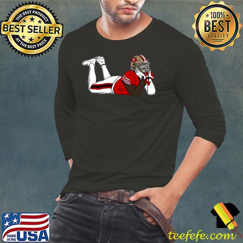 Who's That - DEEBO SAMUEL - The Original Classic T-Shirt Long Sleeve Tee Who's That - DEEBO SAMUEL - The Original Classic T-Shirt Long Sleeve Tee