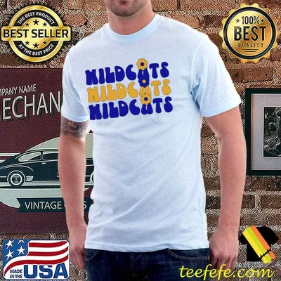 Wildcats Wildcats Wildcats Flower ICon Shirt