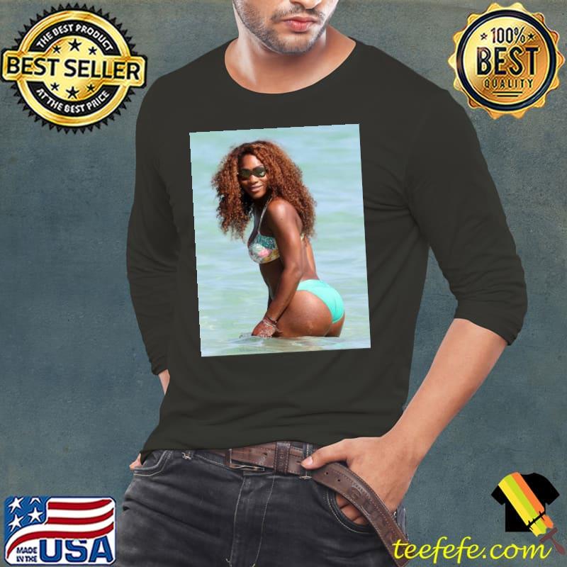 Wow! Sexy Serena Williams Awesome! Premium T-Shirt Long Sleeve Tee Wow! Sexy Serena Williams Awesome! Premium T-Shirt Long Sleeve Tee