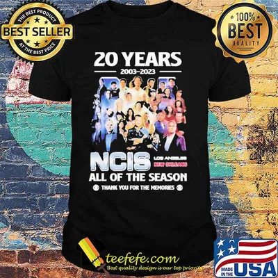 20 Years 2003 2023 NCIS Los Angeles All Of the Season Shirt
