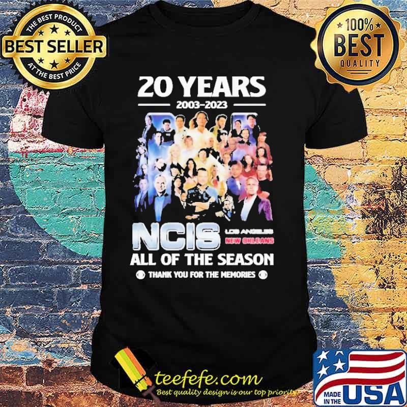 20 Years 2003 2023 NCIS Los Angeles All Of the Season Shirt