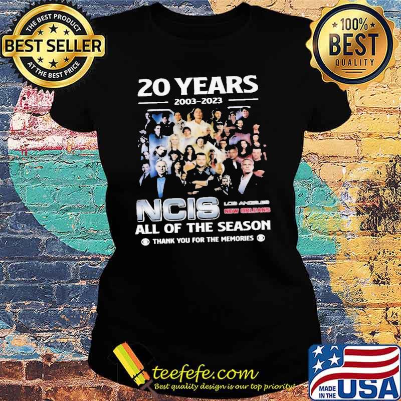 20 years ncis all of the season thank for memories s Ladies tee 20 years ncis all of the season thank for memories s Ladies tee