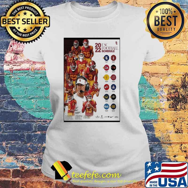 2022 usc Football schedule trojans posters s Laides tee 2022 usc Football schedule trojans posters s Laides tee