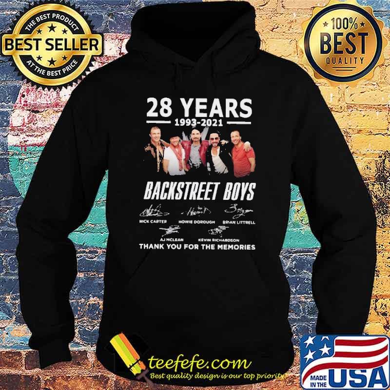 28 Years 1993 2021 Backstreet Boys Shirt Hoodie 28 Years 1993 2021 Backstreet Boys Shirt Hoodie