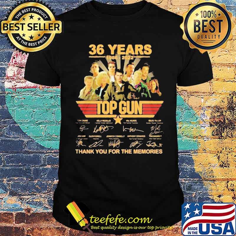 36 Years 1986 2022 Top Gun Shirt