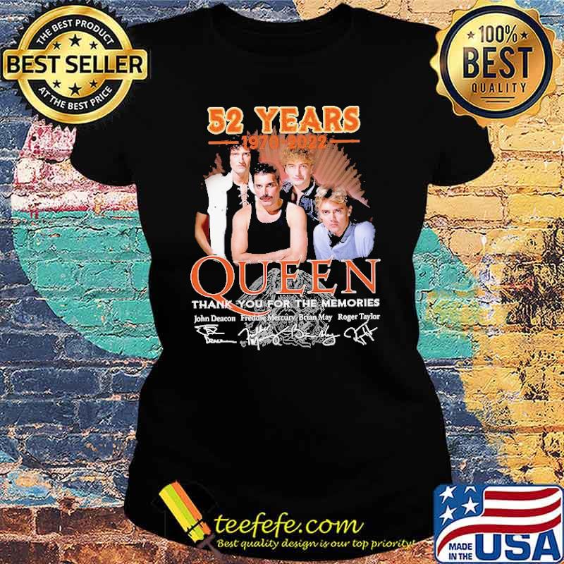 52 Years 1970 2022 Quên Thank You For The Memories Shirt Ladies tee 52 Years 1970 2022 Quên Thank You For The Memories Shirt Ladies tee