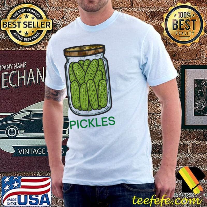 A bottle of pickles rick and morty art shirt A bottle of pickles rick and morty art shirt