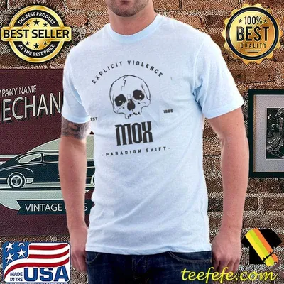 Aew mox explicit violence est 1985 classic shirt