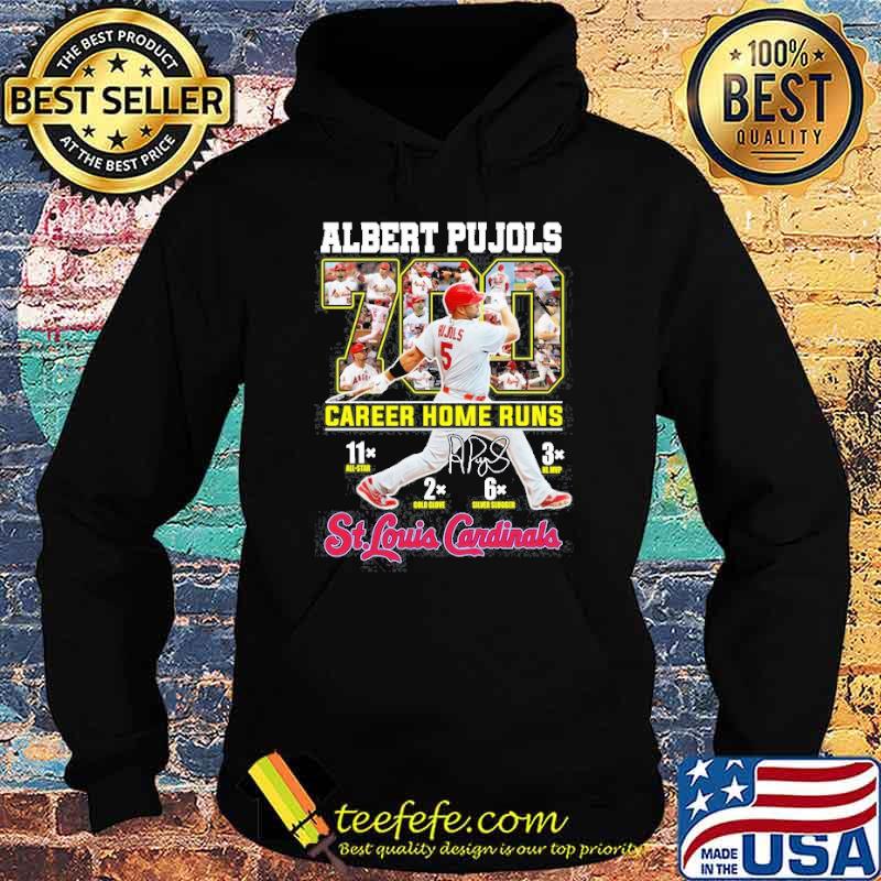 Albert Pujols Career Home Run St.Louis Cardinals Shirt