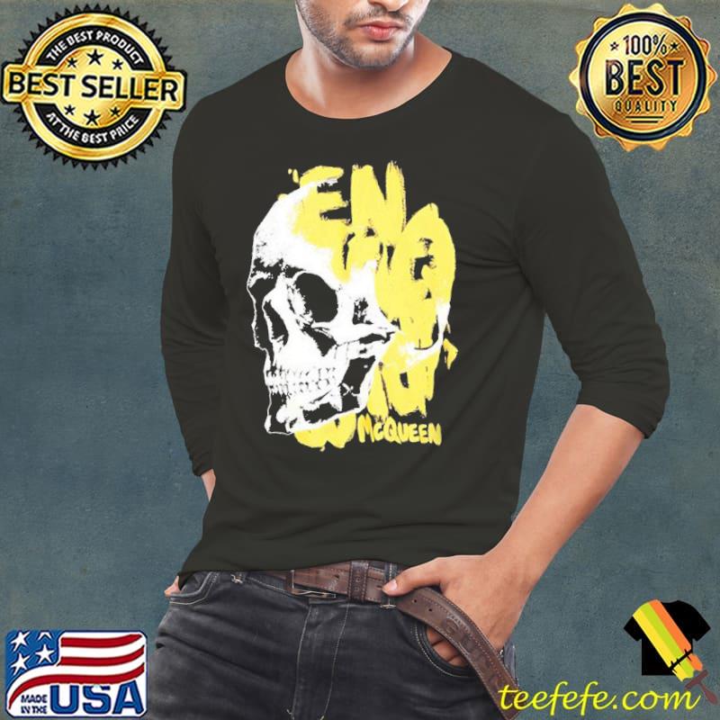 Alexander mcqueen basic but from the gothic area given by the presence of prints with skulls in black s Long Sleeve Tee Alexander mcqueen basic but from the gothic area given by the presence of prints with skulls in black s Long Sleeve Tee
