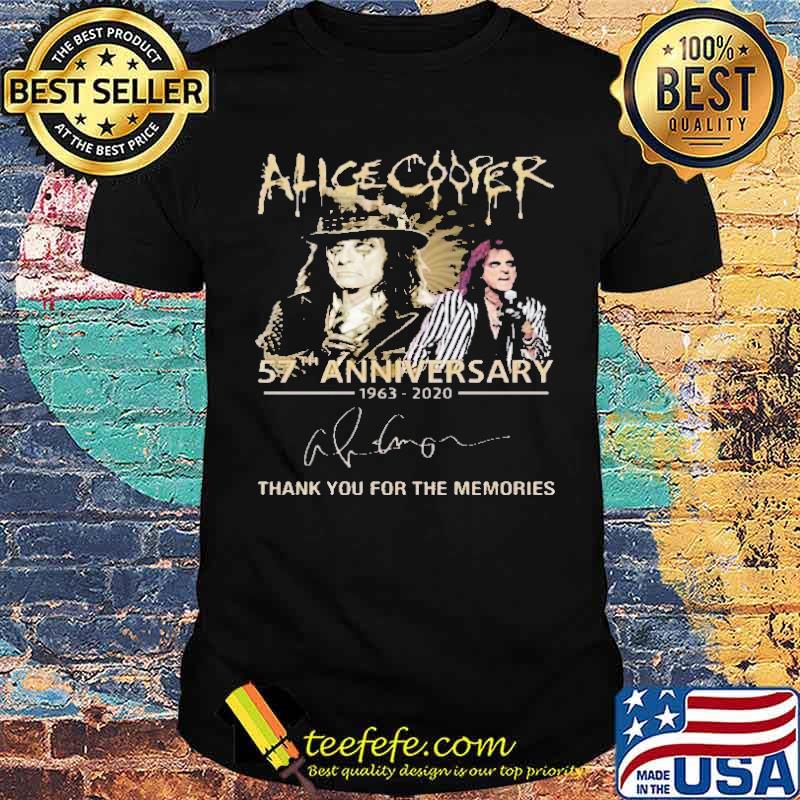 Alice Cooper 57th Anniversary 1963 2022 Shirt