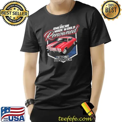 American Made World Renouned Detroit Muscle Shirt