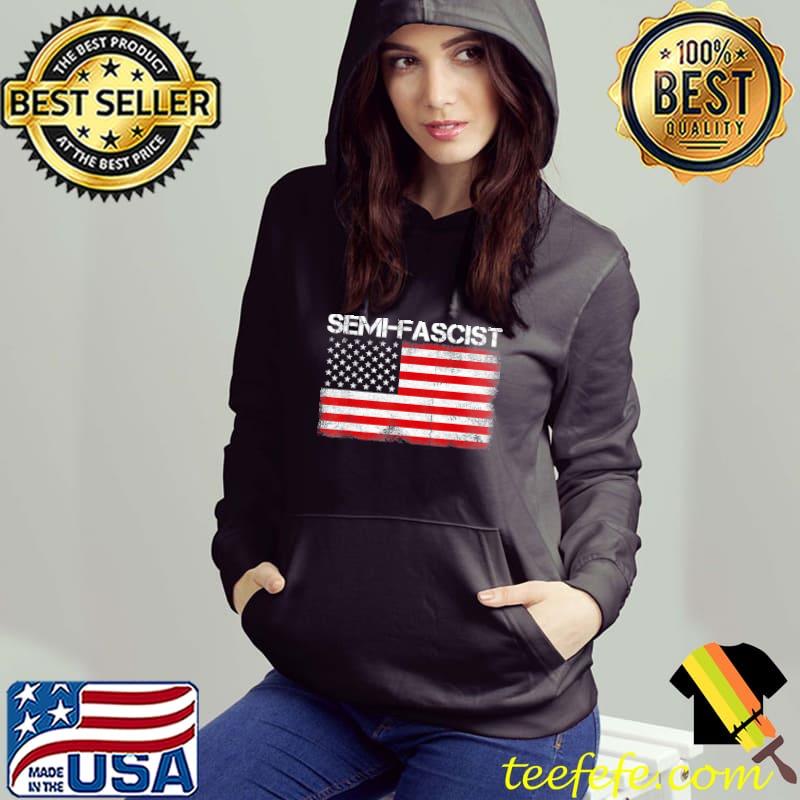 Biden quotes semifascist political usa flag classic s Hoodie Biden quotes semifascist political usa flag classic s Hoodie