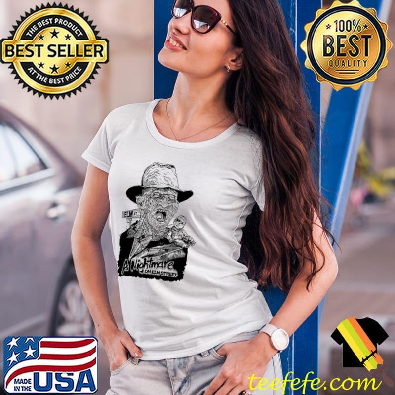 Bioworld freddy krueger nightmare on elm street classic s Ladies Tee Bioworld freddy krueger nightmare on elm street classic s Ladies Tee