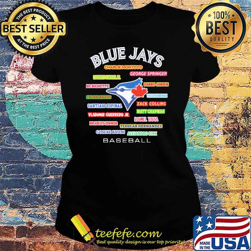 Blue Jays Name Of Member Baseball Shirt Ladies tee Blue Jays Name Of Member Baseball Shirt Ladies tee