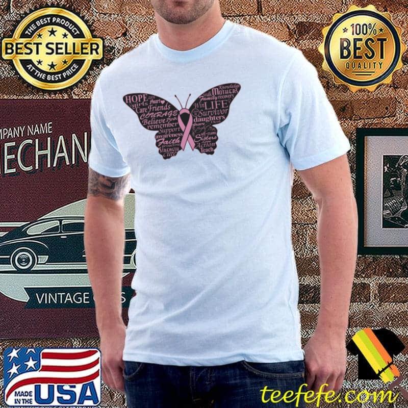 Breast cancer awareness month october butterfly classic shirt Breast cancer awareness month october butterfly classic shirt