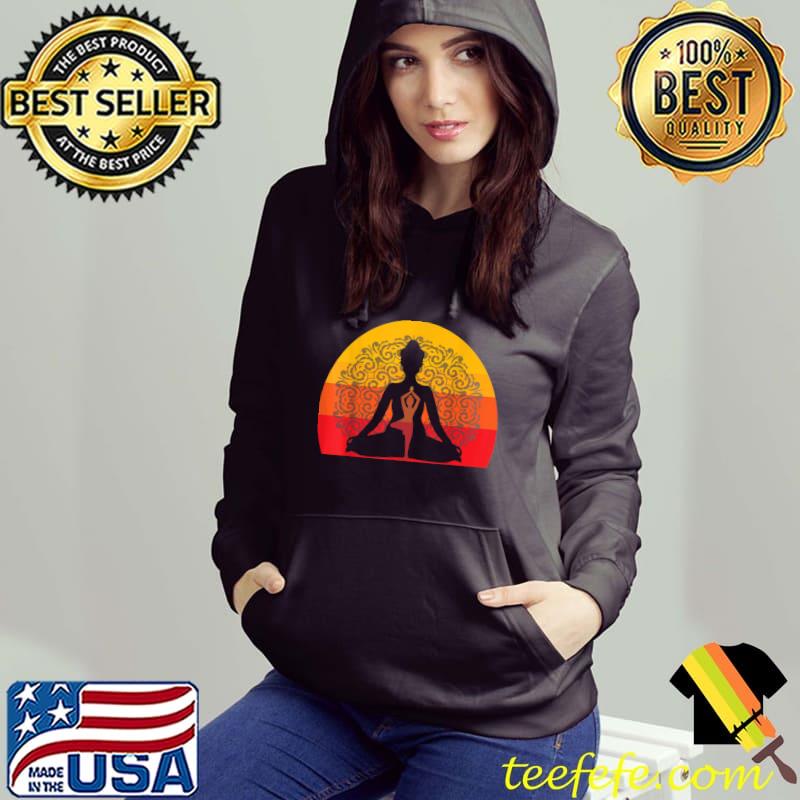 Breathwork Yoga Meditated Spiritual Yoga Meditation Vintage Sunset T-Shirt Hoodie Breathwork Yoga Meditated Spiritual Yoga Meditation Vintage Sunset T-Shirt Hoodie