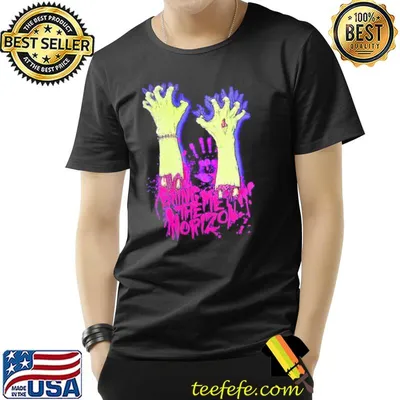 Bring me the horizon colorful album cover shirt