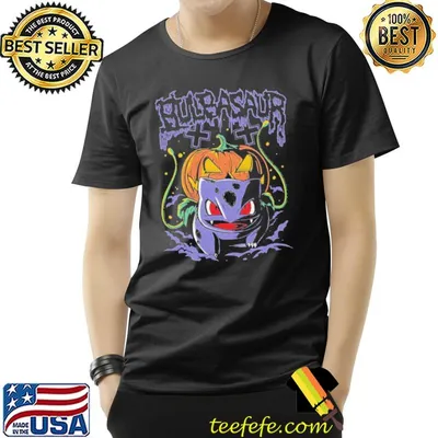 Bulbasaur halloween retro gaming trending shirt