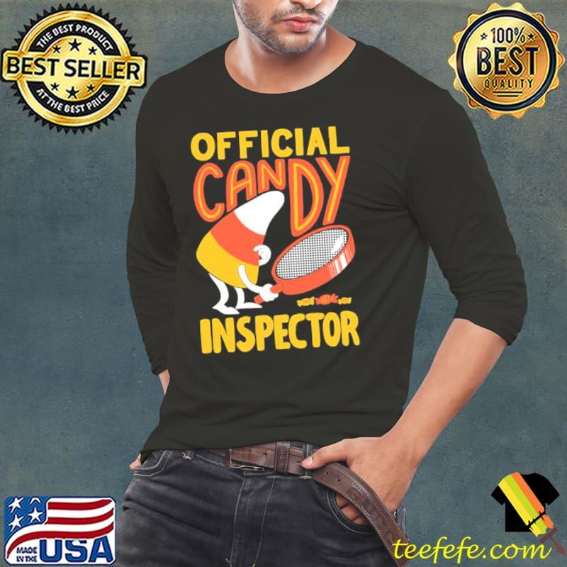 Candy inspector halloween graphic classic s Long Sleeve Tee Candy inspector halloween graphic classic s Long Sleeve Tee