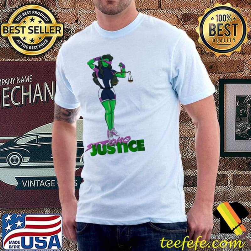 Case of strong justice she Hulk vintage classic shirt