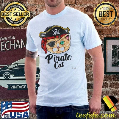 Cat pirate pirate costume cat event pirate cats classic shirt