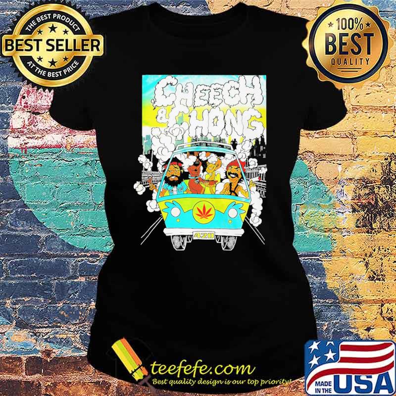 Cheech Chong 420 Smoke Shirt Ladies tee Cheech Chong 420 Smoke Shirt Ladies tee