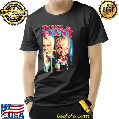 Chucky and tiffany halloween n vintege graphic movie shirt