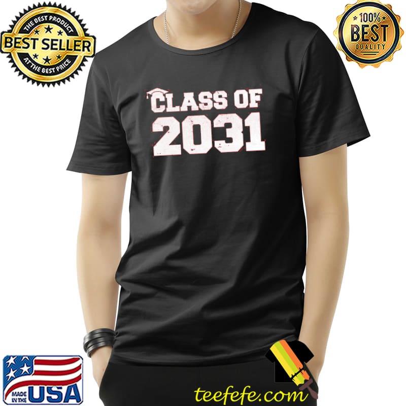 Class of 2031 graduation kindergarten classic shirt