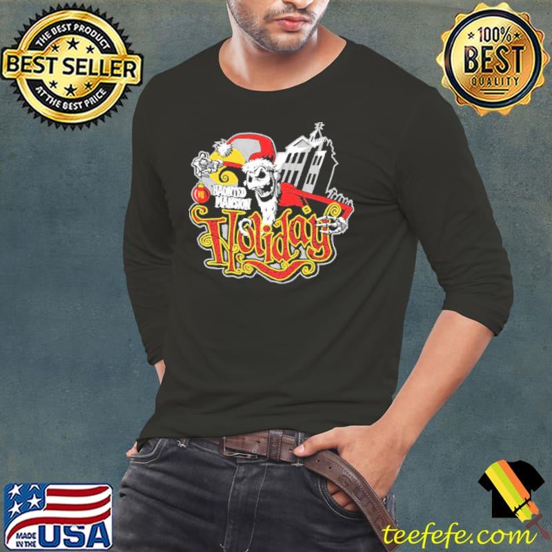 Cool design haunted mansion holiday s Long Sleeve Tee Cool design haunted mansion holiday s Long Sleeve Tee