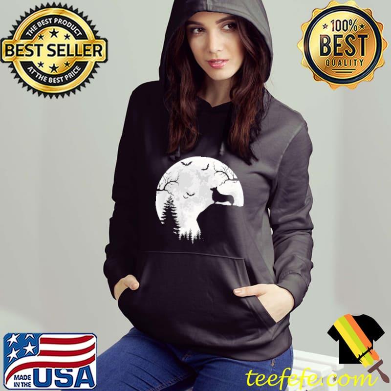 CorgI and moon funny halloween pet lovers classic s Hoodie CorgI and moon funny halloween pet lovers classic s Hoodie