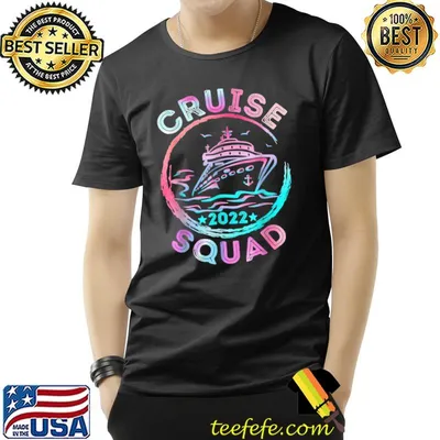 Cruise Squad 2022 Matching Family Group With Anchor T-Shirt
