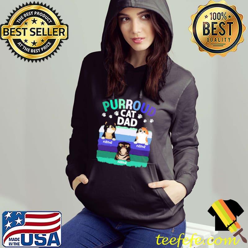 Custom cat dad purroud cat dad s Hoodie Custom cat dad purroud cat dad s Hoodie
