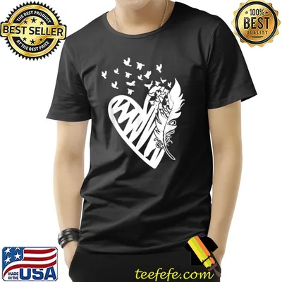 Day Orange Inclusion Every Child Kindness 2022 Matters Doves Birds T-Shirt