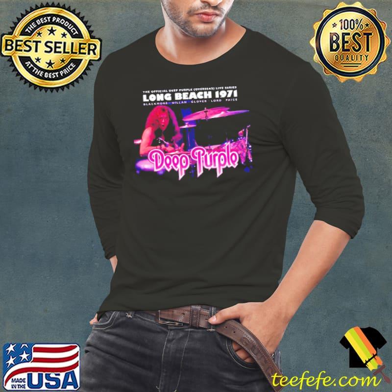 Deep long beach 1971 deep purple s Long Sleeve Tee Deep long beach 1971 deep purple s Long Sleeve Tee