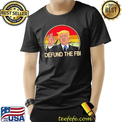 Defund the fbI retro federal bureau antI fbI corruption shirt