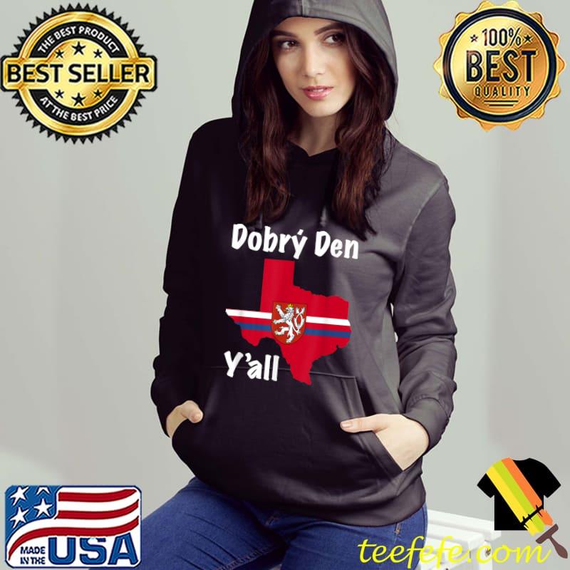 Dobry Den Czech Texas Heritage Maps T-Shirt Hoodie Dobry Den Czech Texas Heritage Maps T-Shirt Hoodie