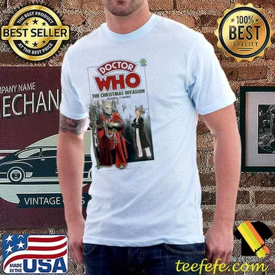 Doctor who the christmas invasion classic shirt