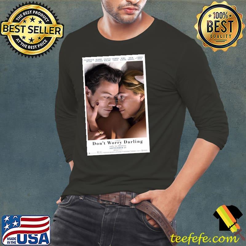 Don't worry darling classic movie florence pugh s Long Sleeve Tee Don't worry darling classic movie florence pugh s Long Sleeve Tee