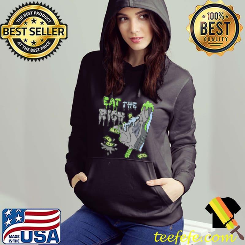 Eat The Rich Shoes Ice Cream Green Bean 5 Retro Green Bean T-Shirt Hoodie Eat The Rich Shoes Ice Cream Green Bean 5 Retro Green Bean T-Shirt Hoodie