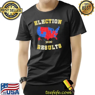 Election results map 2020 2024 election state voting usa shirt