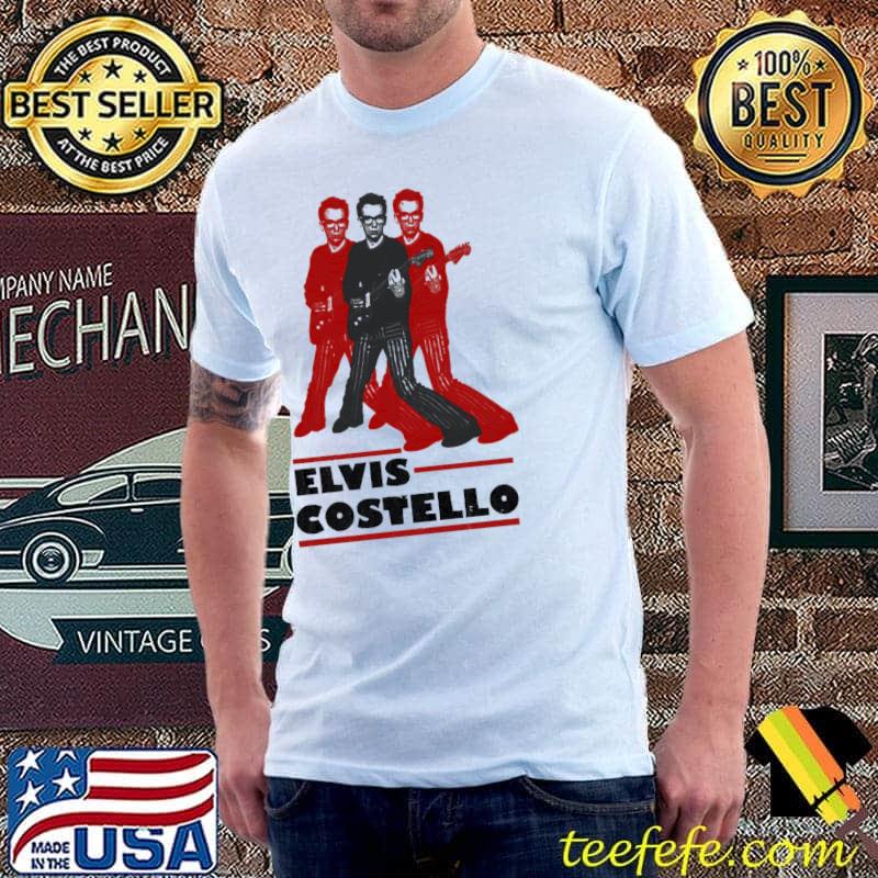 Elvis costello design classic shirt Elvis costello design classic shirt