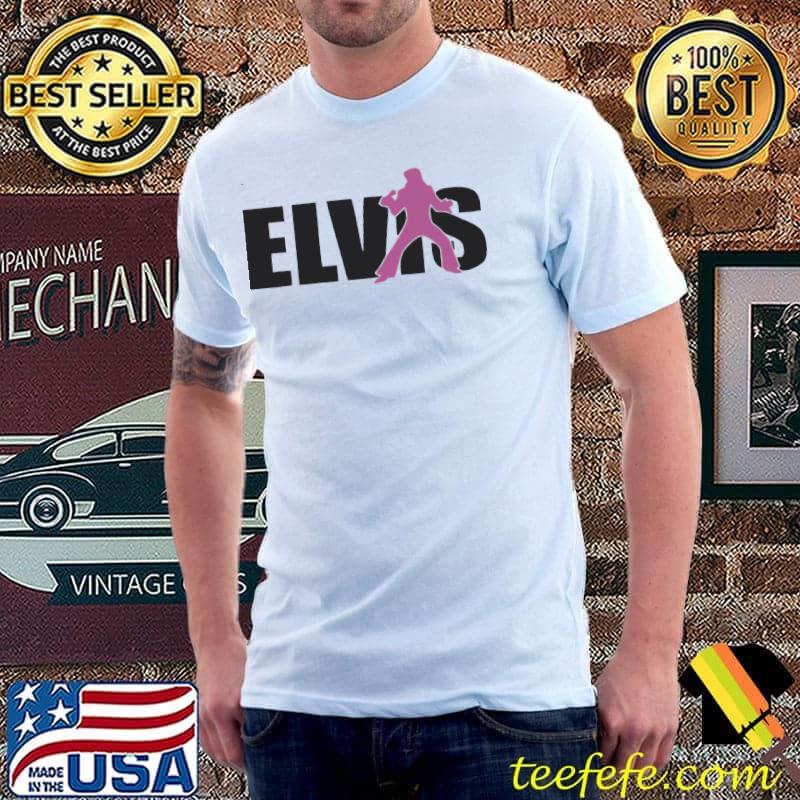 Elvis the pink rocker legend elvis presley shirt