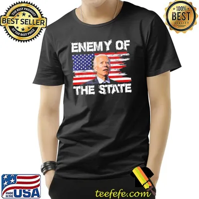 Enemy of state Trump American patriotic usa flag shirt
