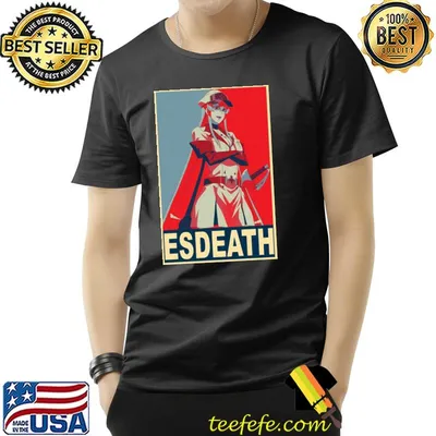 Esdeath retro hope style sexy anime girl akame ga kill CLASSIC shirt