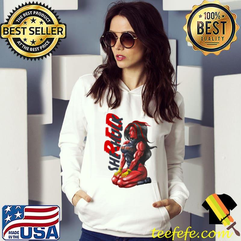 Fanart she Hulk red classic s Hoodie Fanart she Hulk red classic s Hoodie