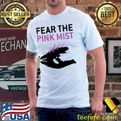 Fear the pink mist halo needler halo infinite classic shirt